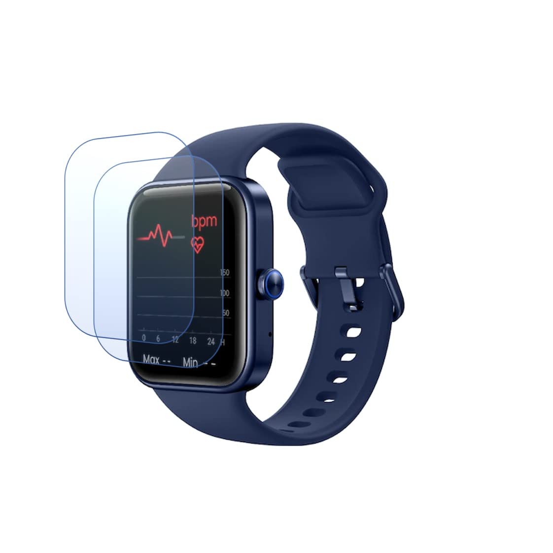 Fastrack Reflex Vox Smartwatch Screen Protector 9H Protective Compatible Flexible