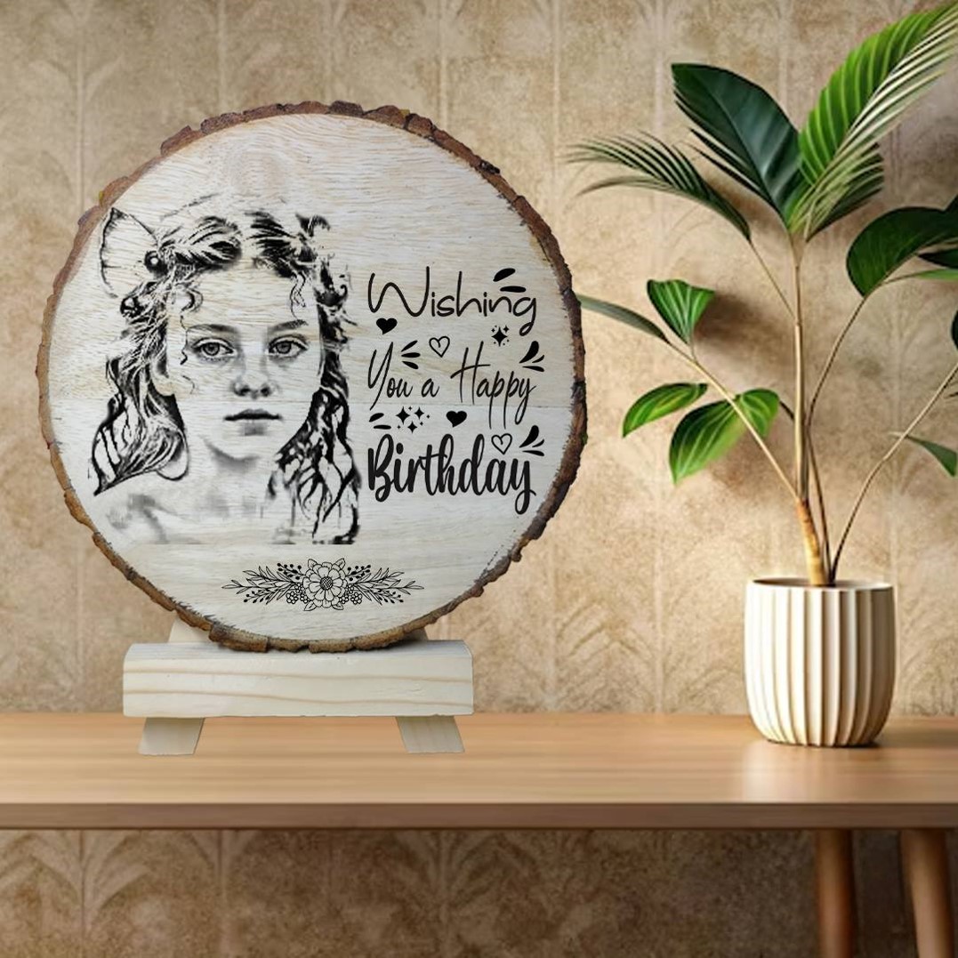 Round Shape Customized Name With Photo for Couple Gift Anniversary Wedding Marriage Valentine Day