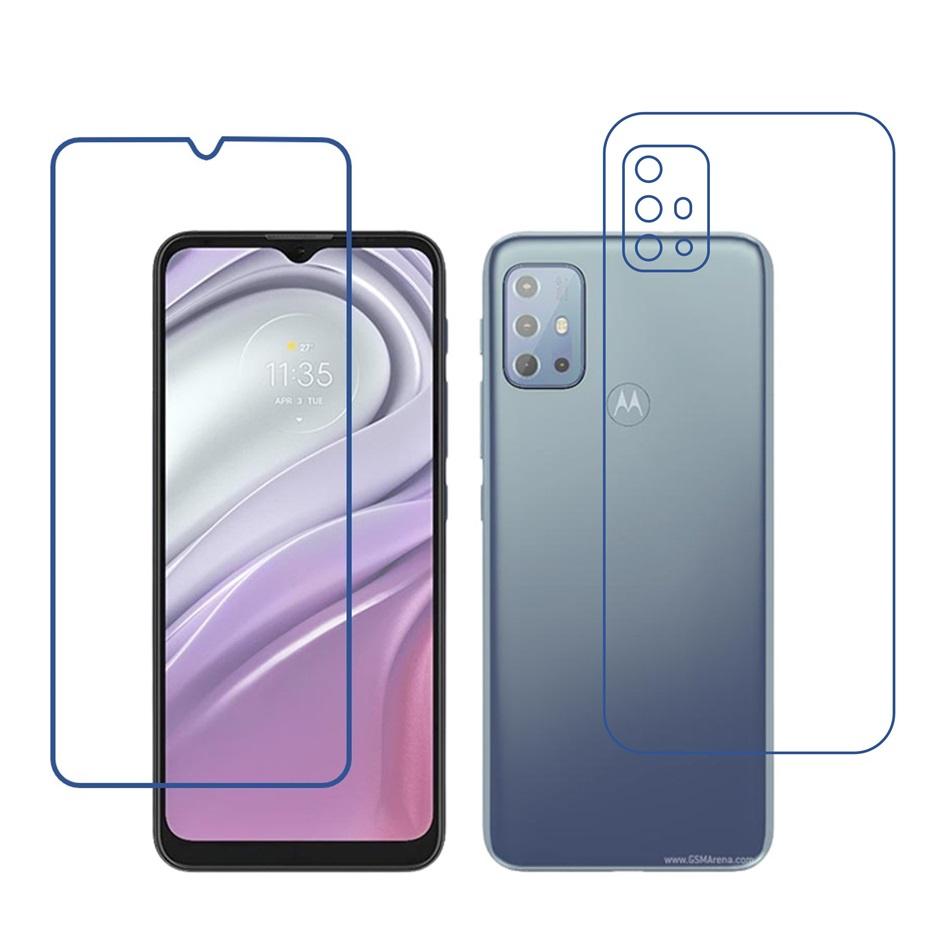 Motorola Moto G20 9H Front & Back Flexible Compatible Mobile Screen Protector (Not a Tempered glass)