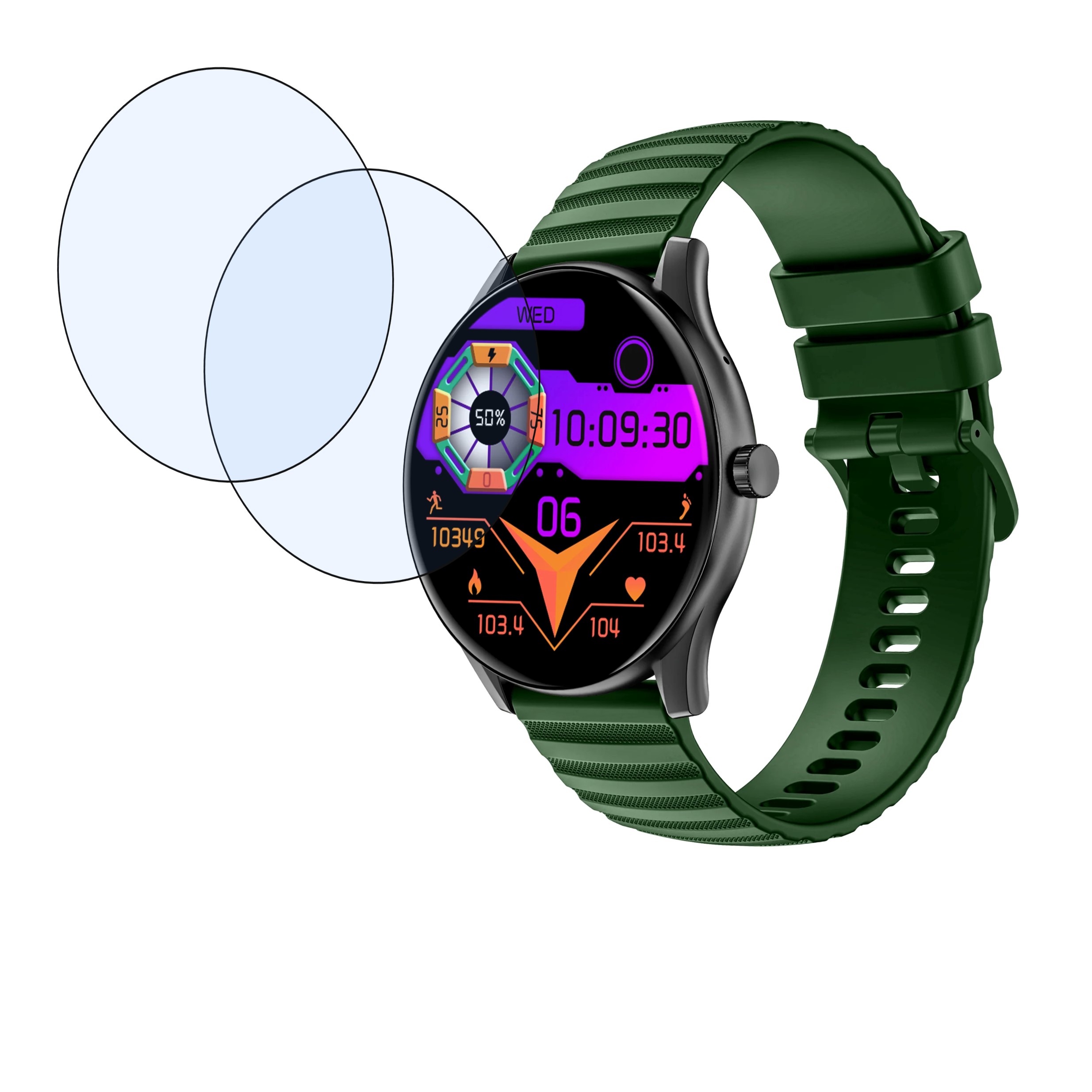 Gizmore Orbit MAX Smartwatch Screen Protector 9H Protective Compatible Flexible