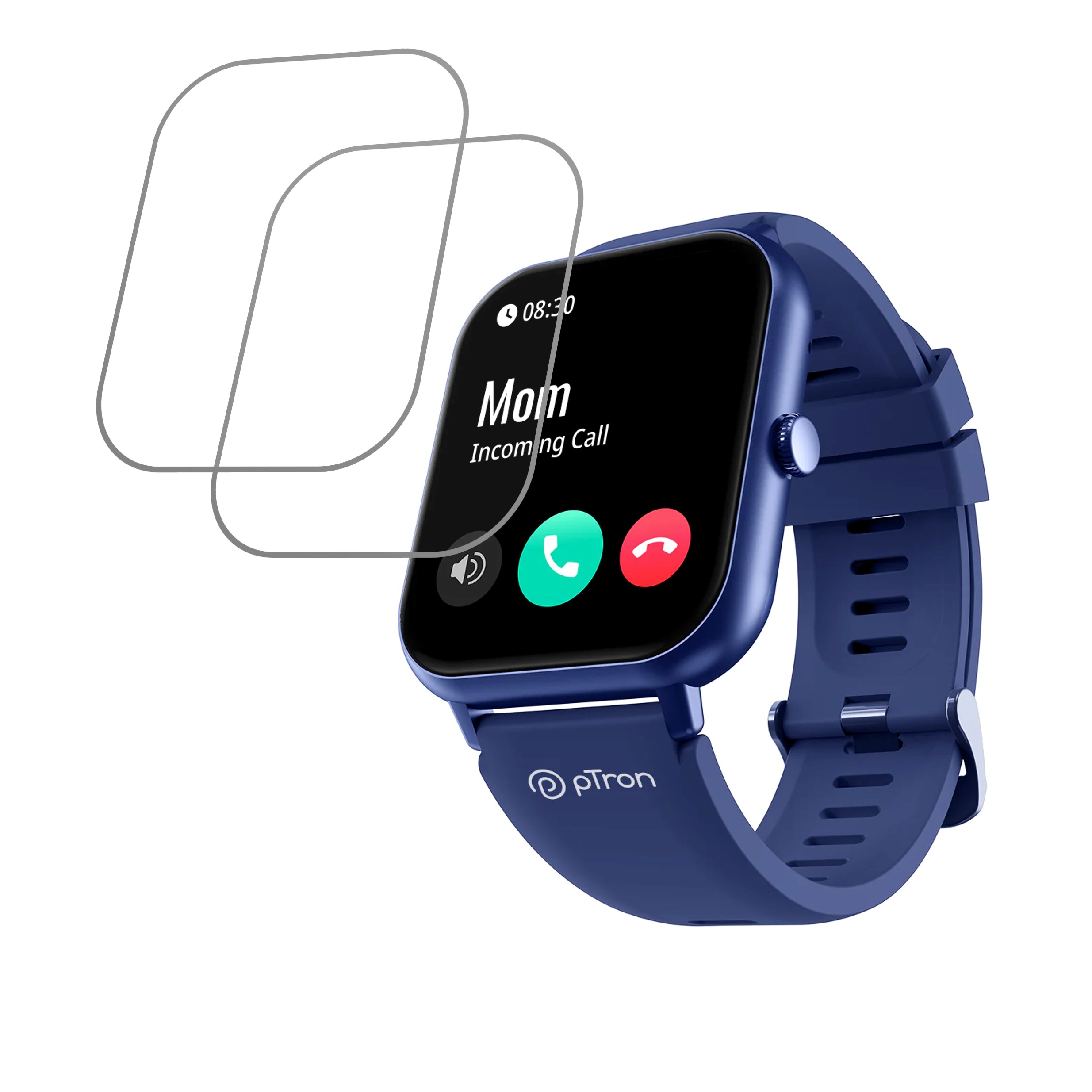 pTron Reflect Ace Smartwatch Screen Protector 9H Protective Compatible Flexible