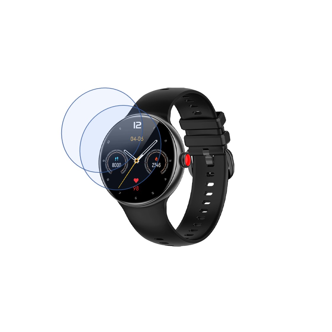 Fire-Boltt Ultron Smartwatch Screen Protector 9H Protective Compatible Flexible