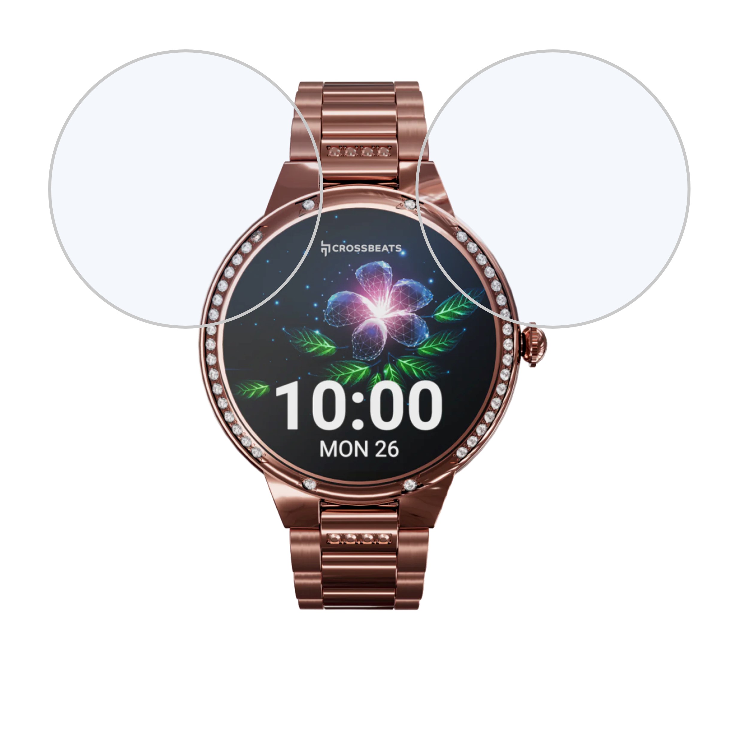 beatXP Diva Smartwatch Screen Protector 9H Protective Compatible Flexible