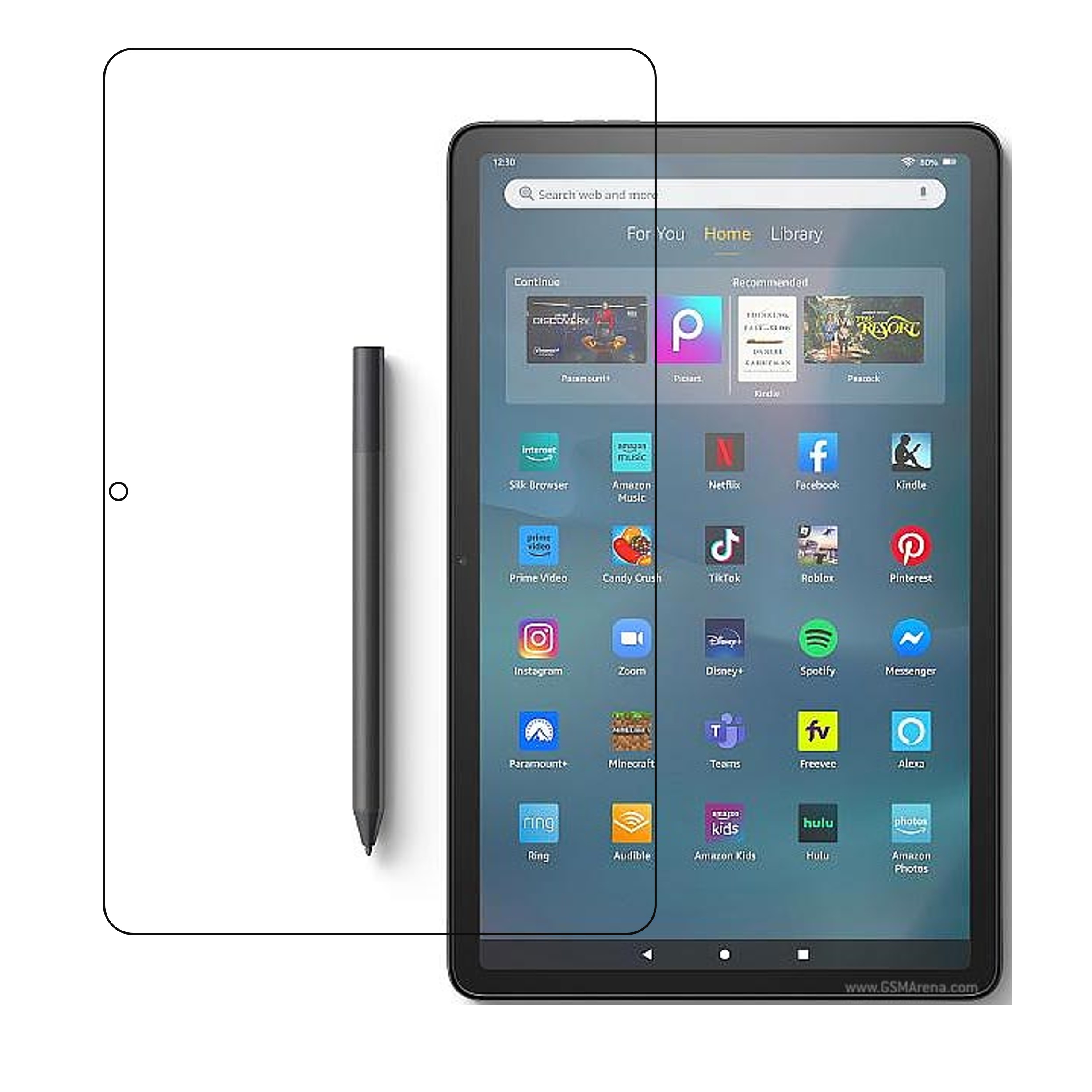 Amazon Fire Max 11 Tablet Screen Protector 9H Protective Compatible Flexible