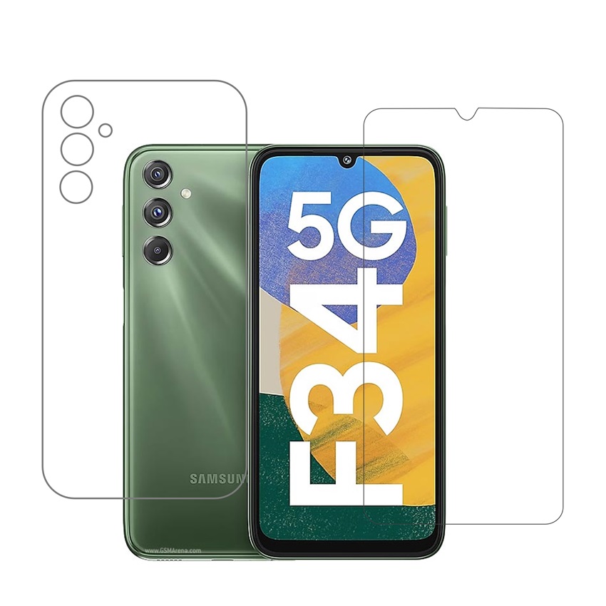 Samsung Galaxy F34 Protective Compatible Mobile Screen Protector For (Not a Tempered glass)