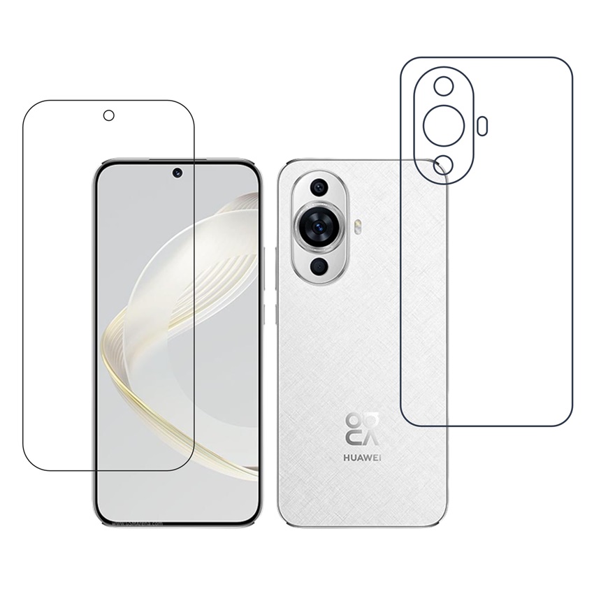 Huawei nova 11 9H Protective Compatible Mobile Screen Protector For Front & Back (Not a Tempered glass)