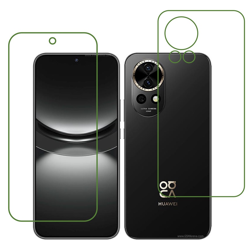 Huawei nova 12 Protective Compatible Mobile Screen Protector For (Not a Tempered glass)