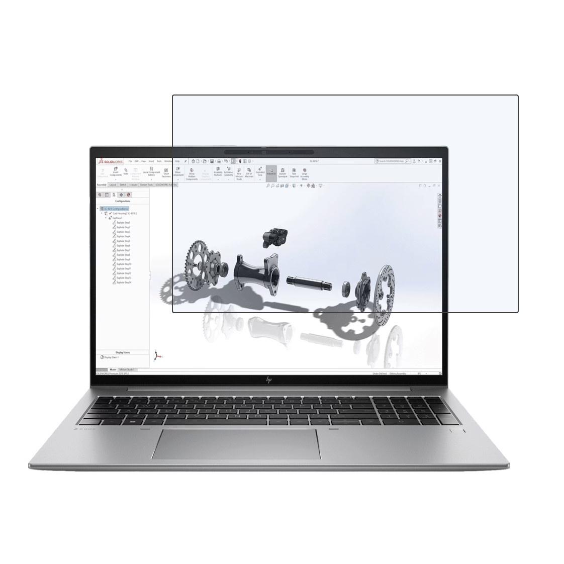 HP ZBook Firefly 40.6 cm (16) G10 (40.6 Cm / 16 inch) 9H Protective Flexible Unbreakable laptop Screen Protector