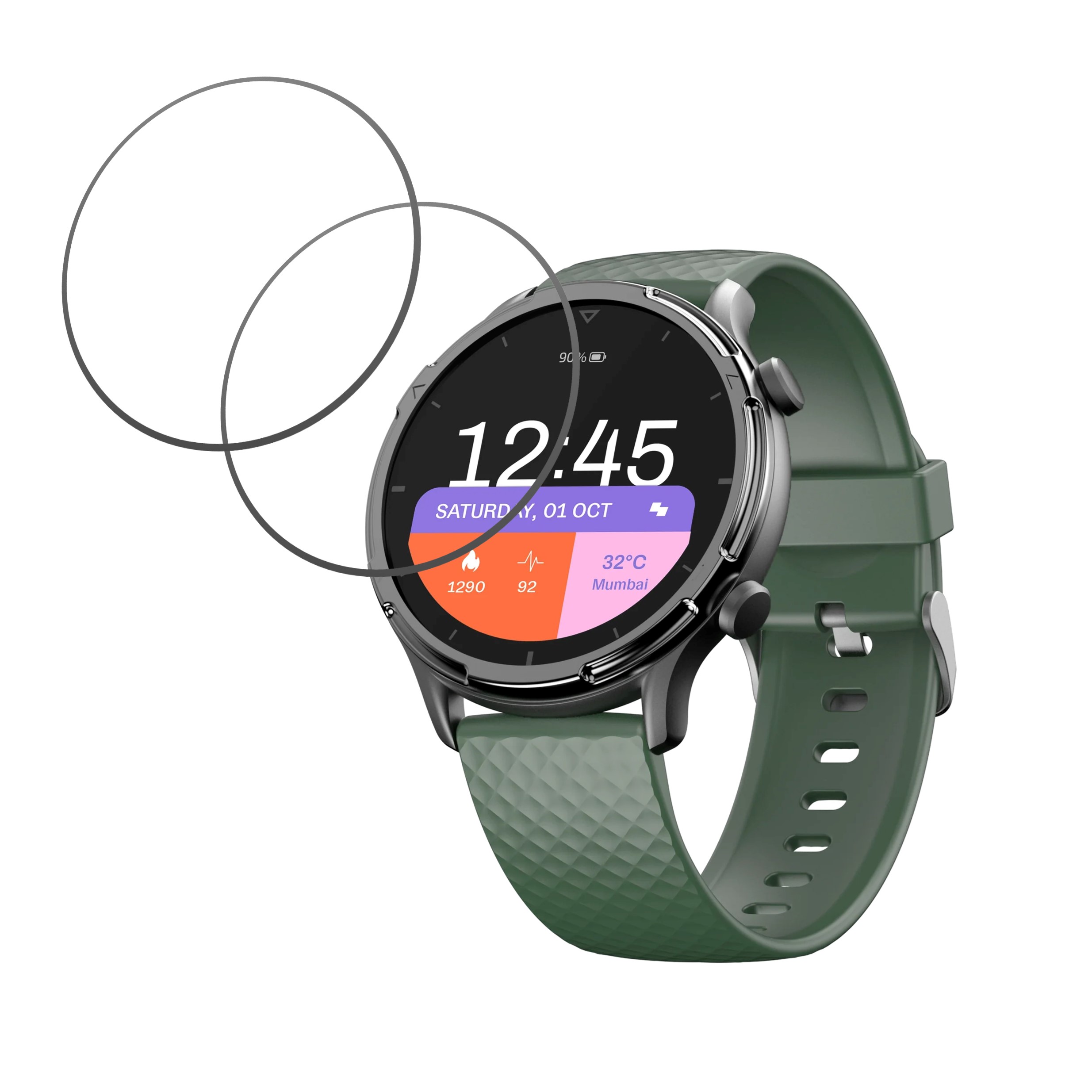 Fitshot Saturn Smartwatch Screen Protector 9H Protective Compatible Flexible