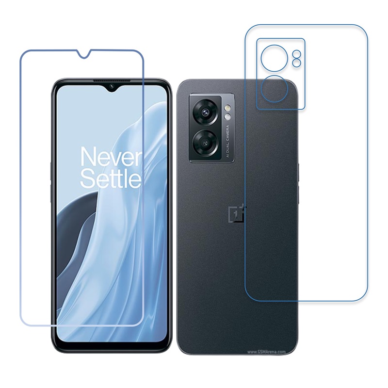 OnePlus Nord N300 9H Protective Compatible Mobile Screen Protector For Front & Back (Not a Tempered glass)