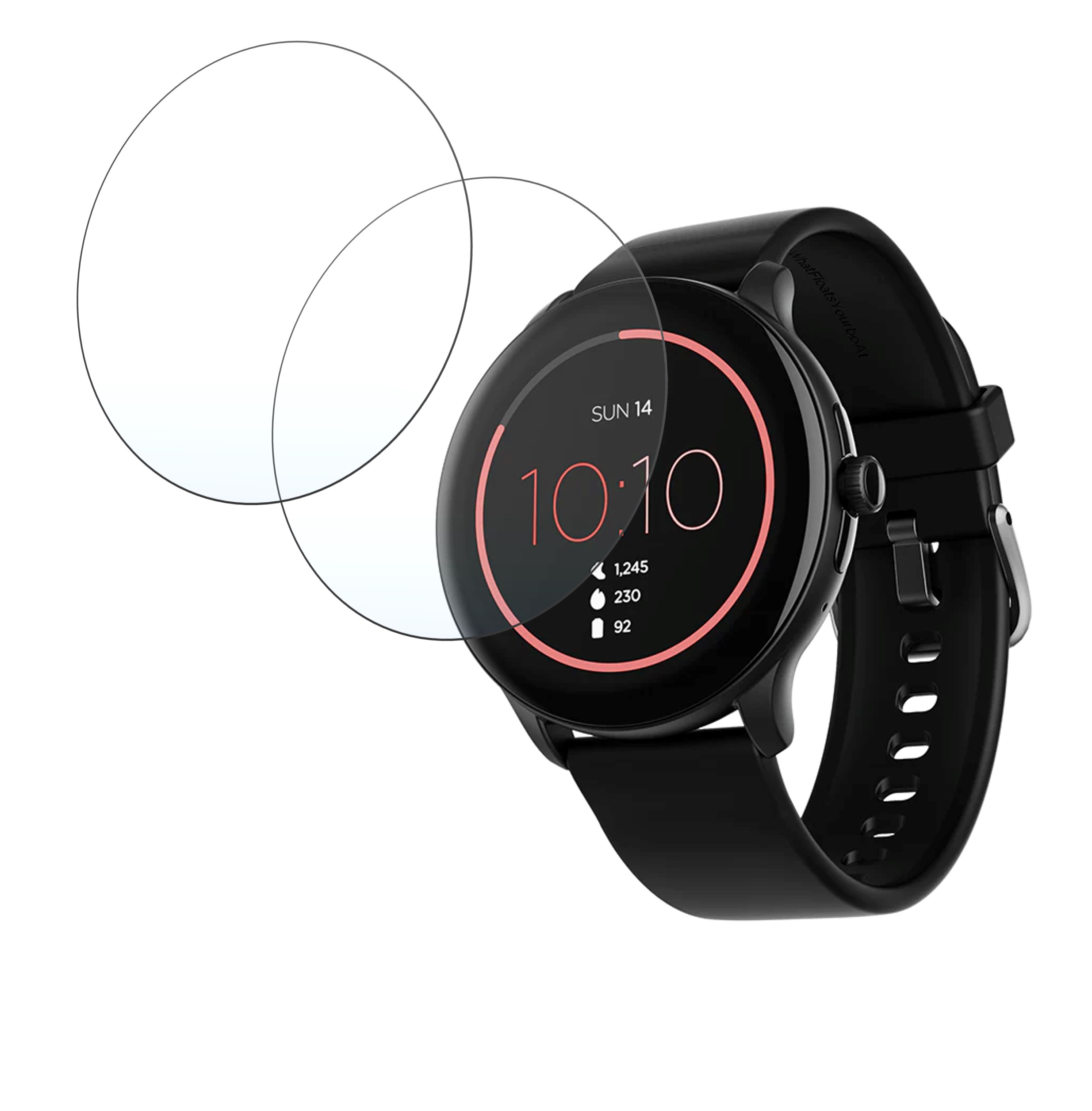 boAt Lunar Call Pro Smartwatch Screen Protector 9H Protective Compatible Flexible