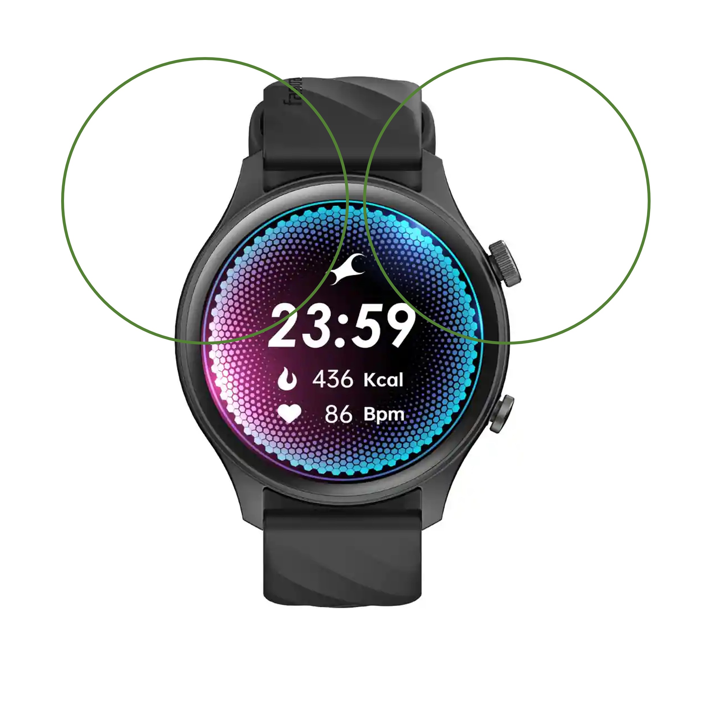 FASTRACK VIVID PRO SMART Smartwatch Screen Protector 9H Protective Compatible Flexible