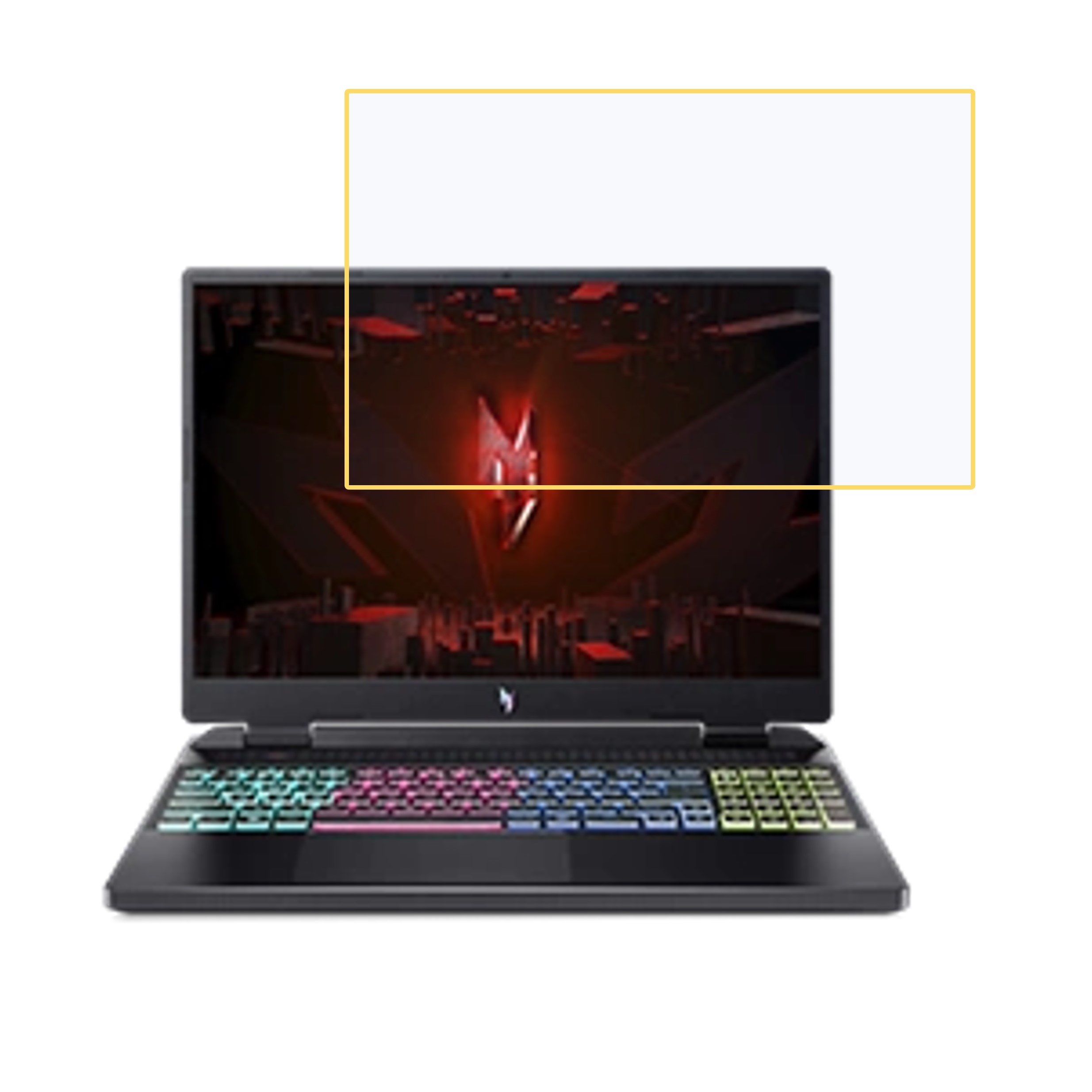 Acer Nitro 16 Intel (40.6 Cm / 16 inch) Laptop Screen protector 9H Flexible Unbreakable Scratch resistance 