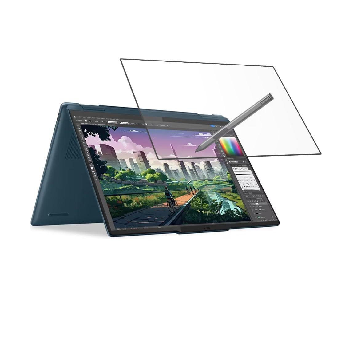 Lenovo Yoga 7 Intel, 40.64cms - Core Ultra Compatible With Laptop Screen Protector (Flexible Screen Protector)
