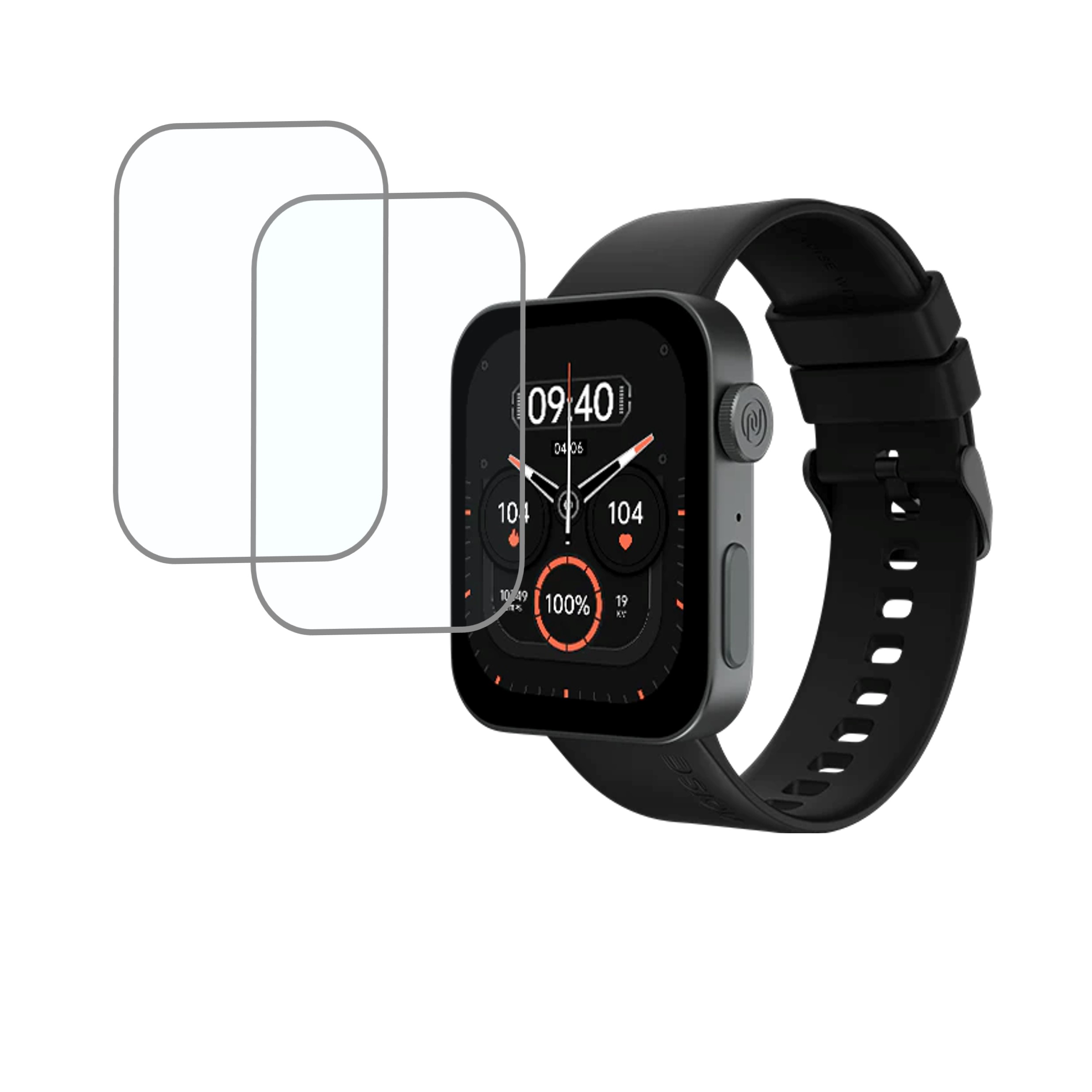 Noise Caliber 3 AMOLED Smartwatch Screen Protector 9H Protective Compatible Flexible