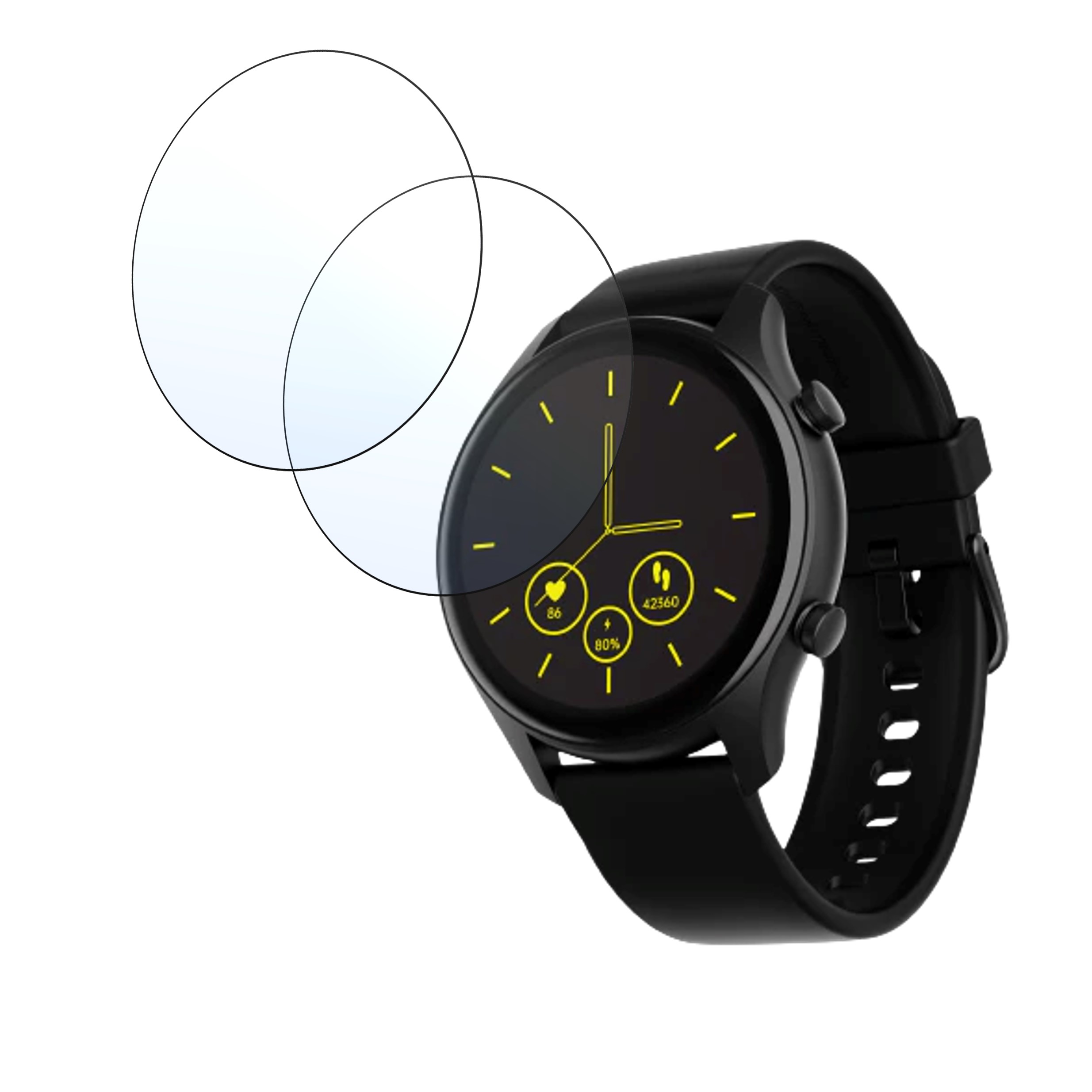 boAt Lunar Call Plus Smartwatch Screen Protector 9H Protective Compatible Flexible