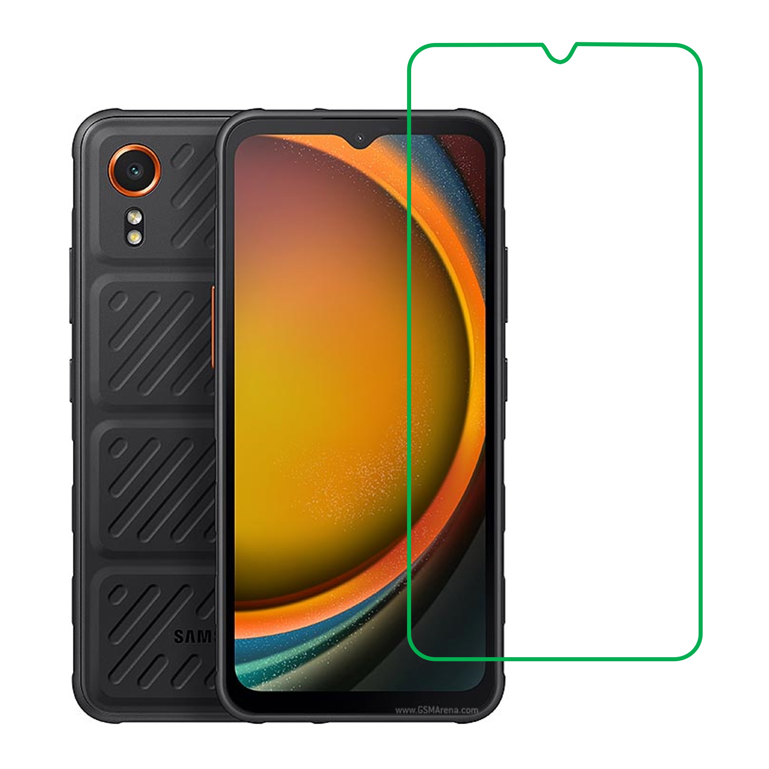 Samsung Galaxy Xcover7 Compatible Mobile Screen Protector 