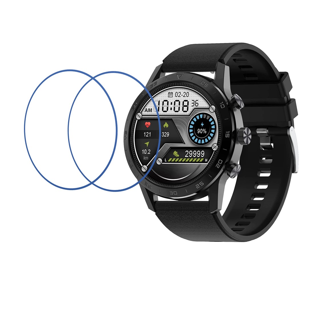 Xeniks Dignity Smartwatch Screen Protector 9H Protective Compatible Flexible