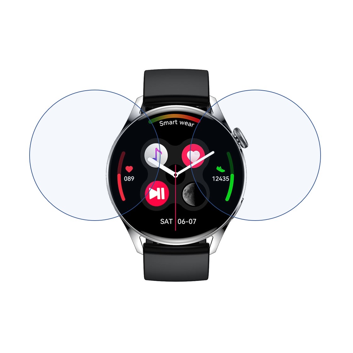 Aeofit Polaris Pro Smartwatch Screen Protector 9H Protective Compatible Flexible