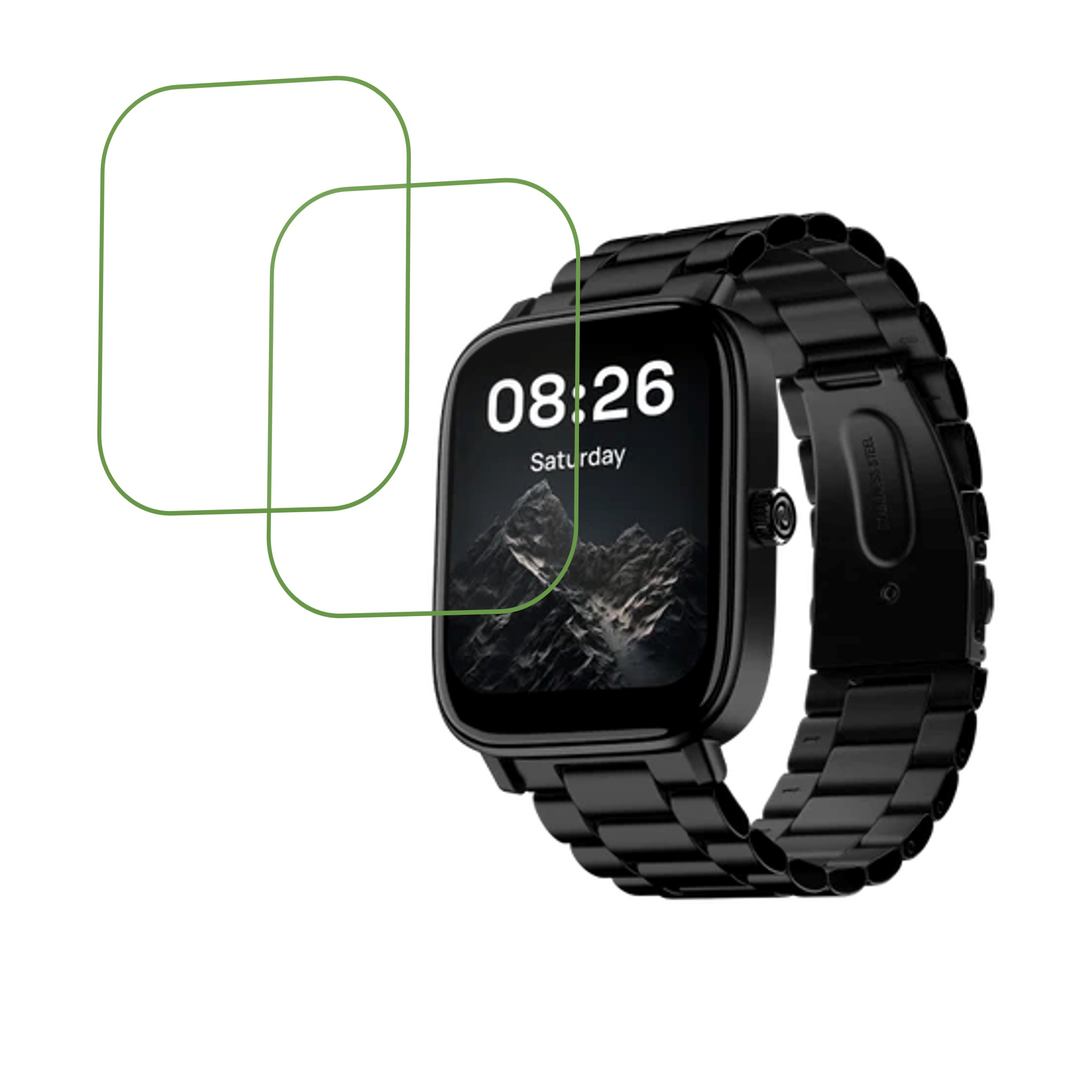 Noise ColorFit Icon 2 Elite Edition Smartwatch Screen Protector 9H Protective Compatible Flexible
