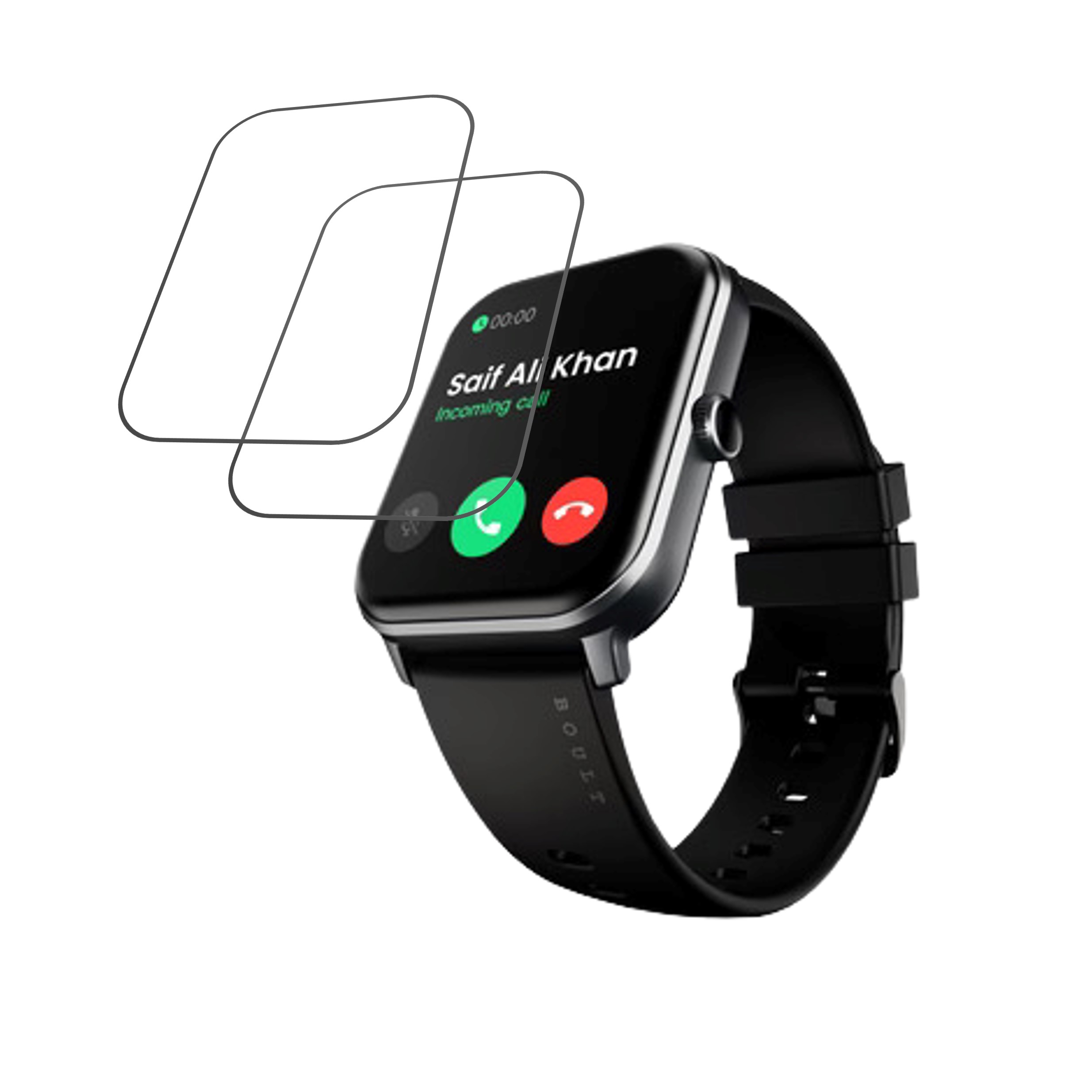 Boult Dive Pro Smartwatch Screen Protector 9H Protective Compatible Flexible