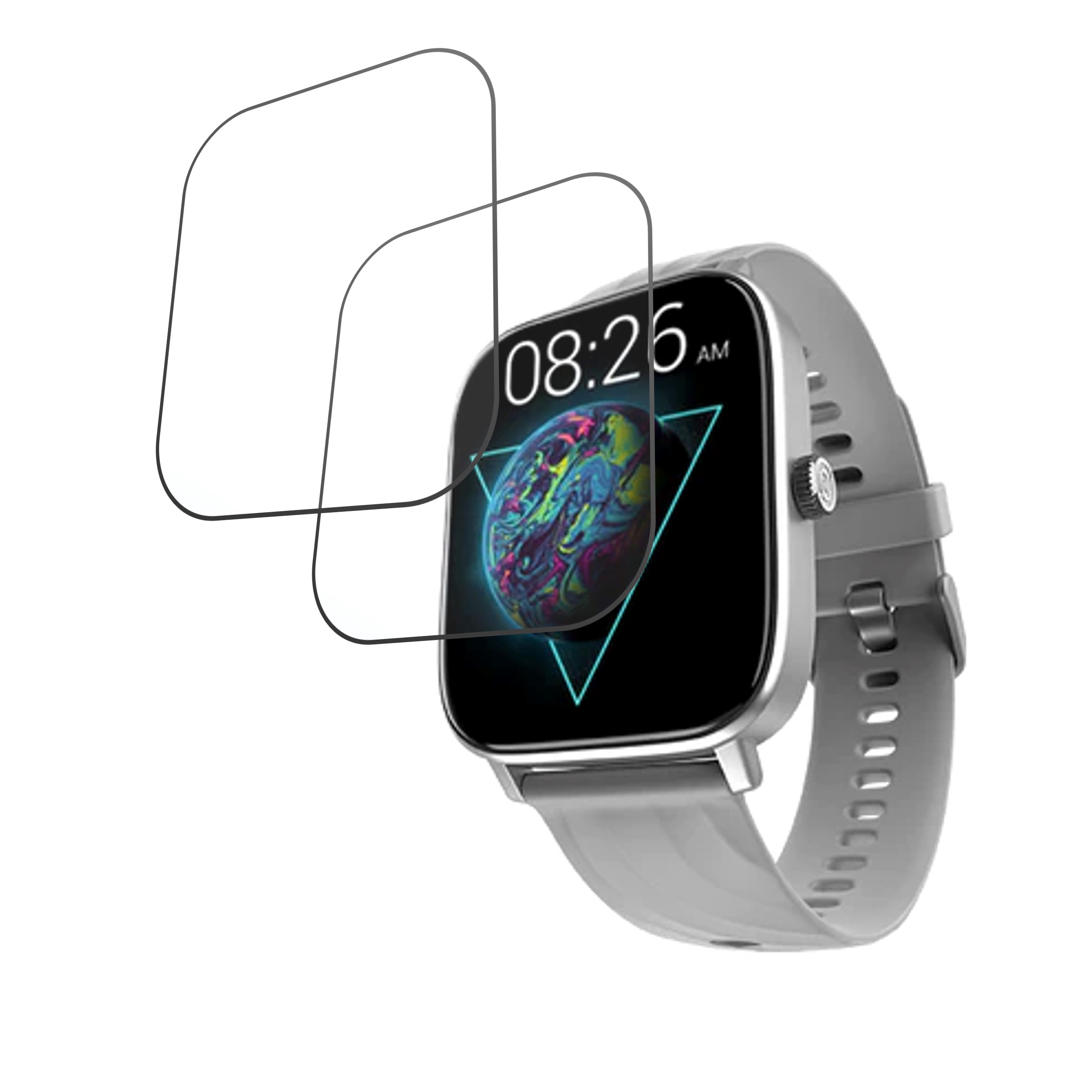 Noise ColorFit Quad Call Smartwatch Screen Protector 9H Protective Compatible Flexible