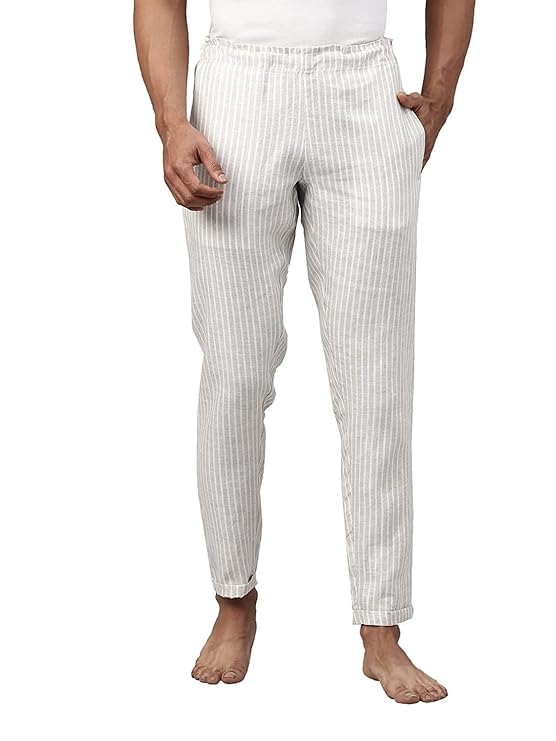 Friendly Hemp Men Comfortable Solid Lounge Pants Antimicrobial  Resistance Casual wear Track Pant Pyjama for max Comfort with Pocket 2