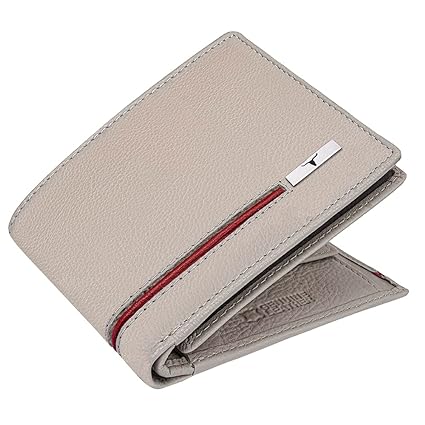 Stag Sand Red Leather Wallet for Men