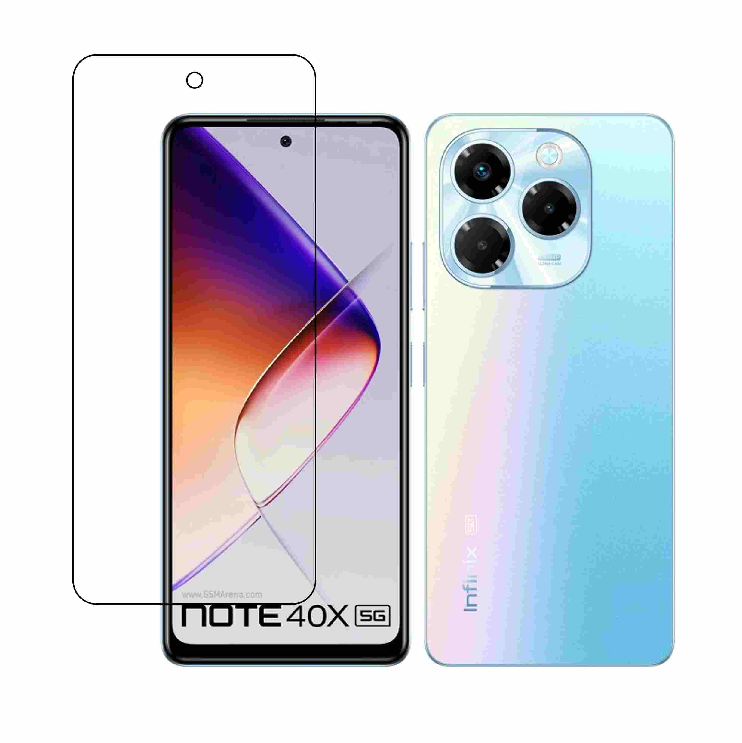 Infinix Note 40X 5G 9H Protective Compatible Flexible Unbreakable Mobile Screen Protector