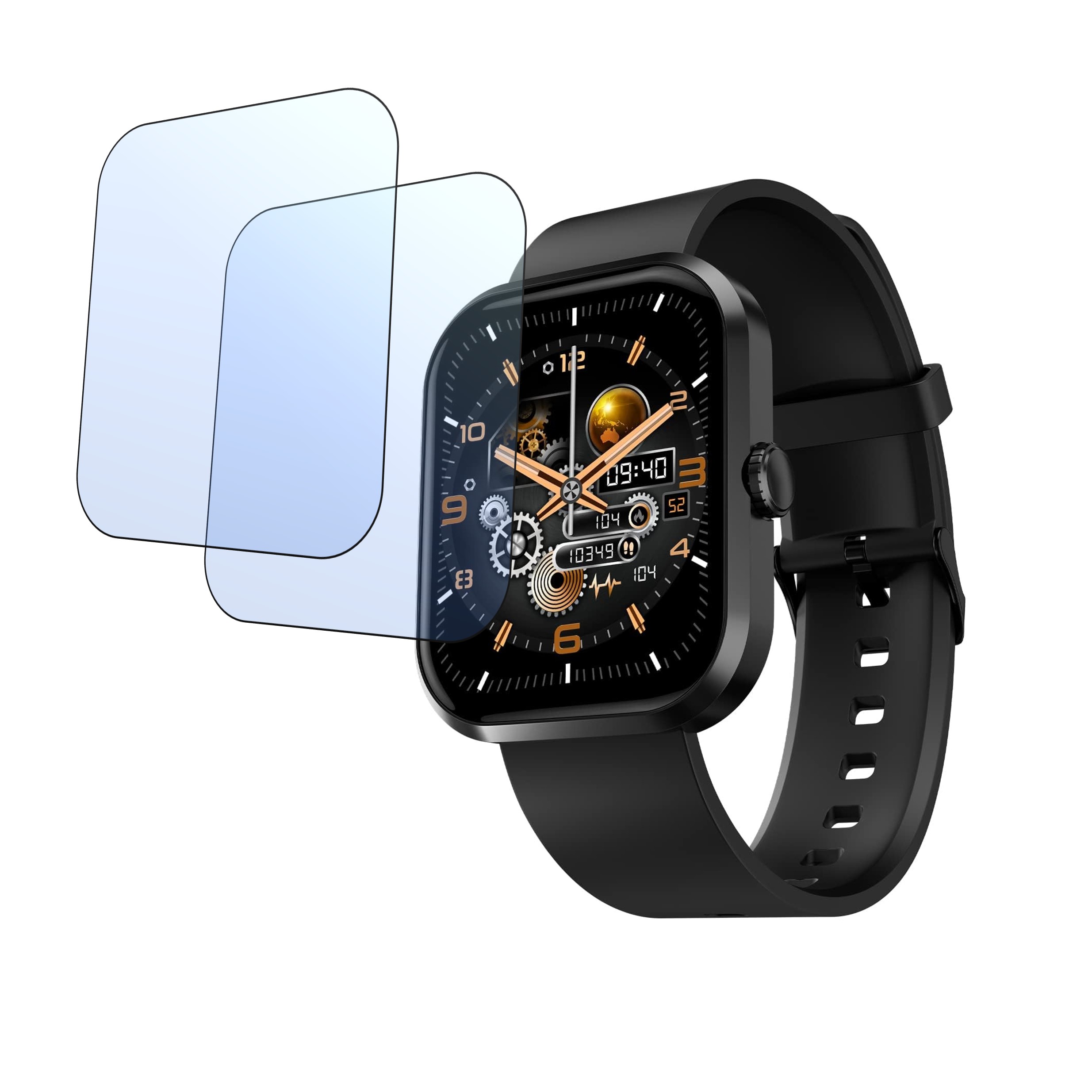 Fire-Boltt Pioneer  Smartwatch Screen Protector 9H Protective Compatible Flexible
