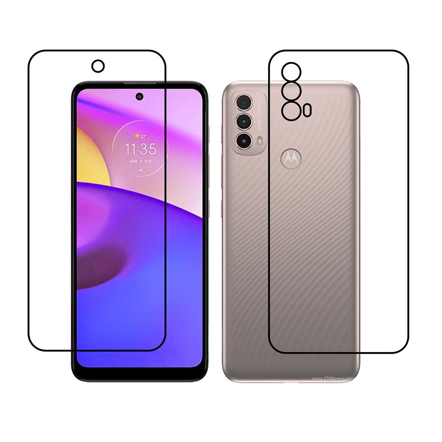 Motorola Moto E40 Protective Compatible Mobile Screen Protector For (Not a Tempered glass)