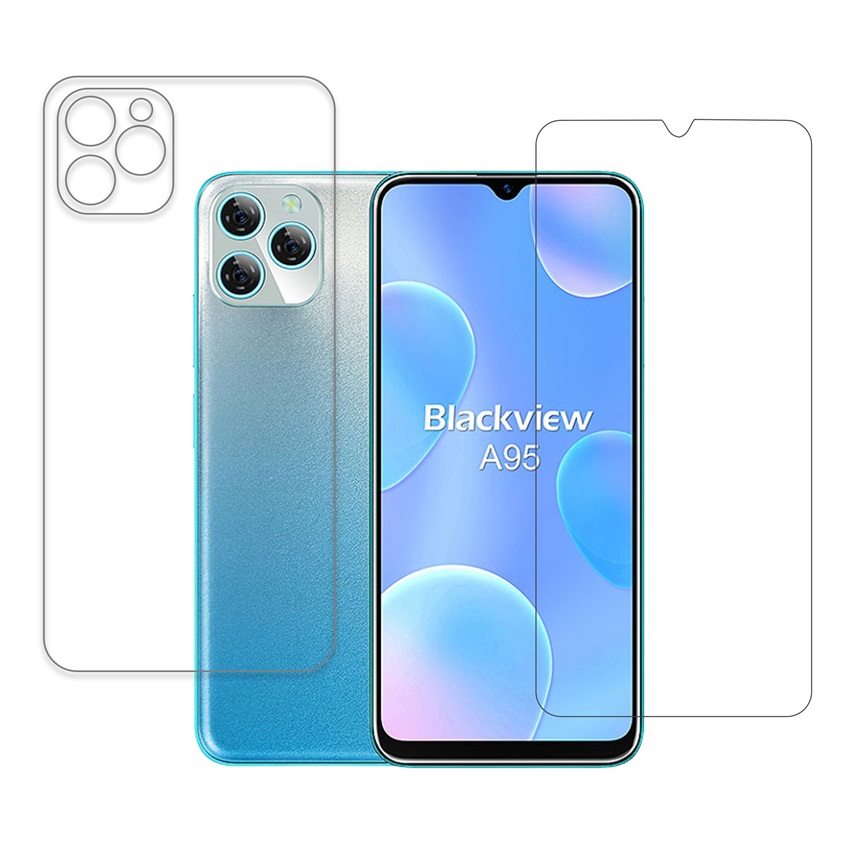 Blackview A95 9H Protective Compatible Mobile Screen Protector For Front & Back (Not a Tempered glass)