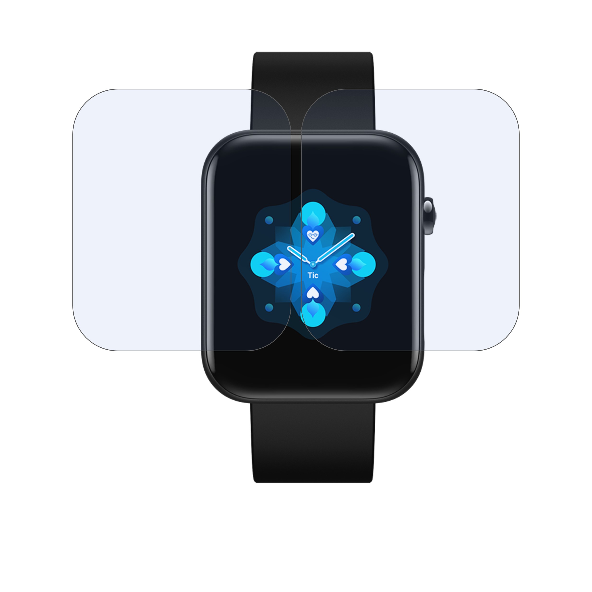 TicWatch GTH Pro Smartwatch Screen Protector 9H Protective Compatible Flexible
