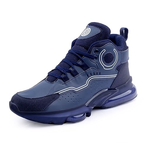 Treet Style Hi top Air Sole Solid Sneakers for Men Casual Shoes