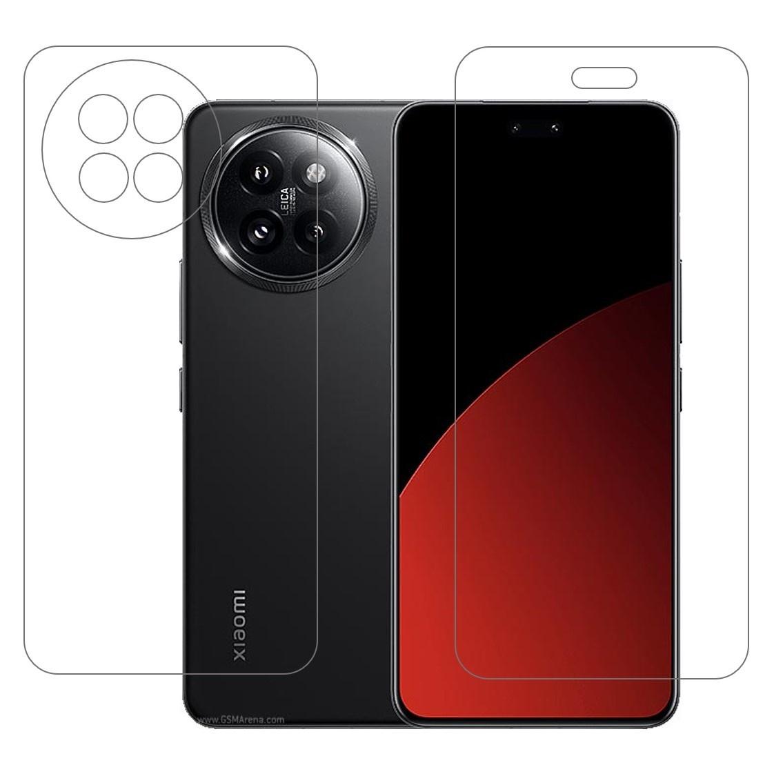 Xiaomi Civi 4 Pro (Front & Back) 9H Protective Flexible Compatible Mobile Screen Protector