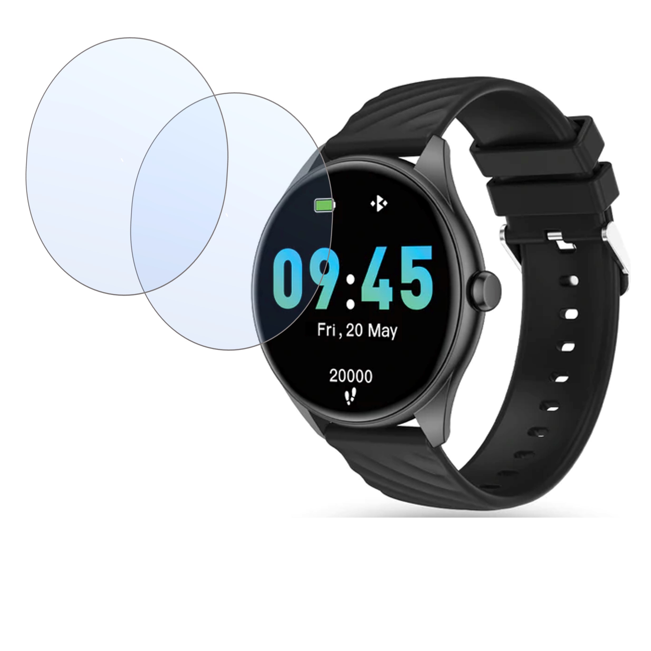 URBAN Revolt 2 Smartwatch Screen Protector 9H Protective Compatible Flexible