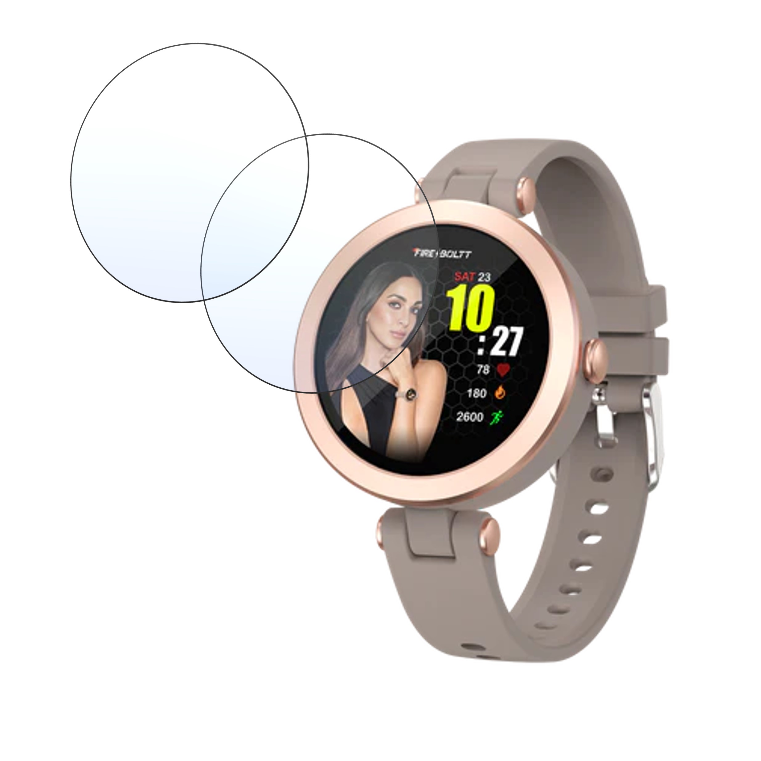 Fire Boltt Virgo Smartwatch Screen Protector 9H Protective Compatible Flexible