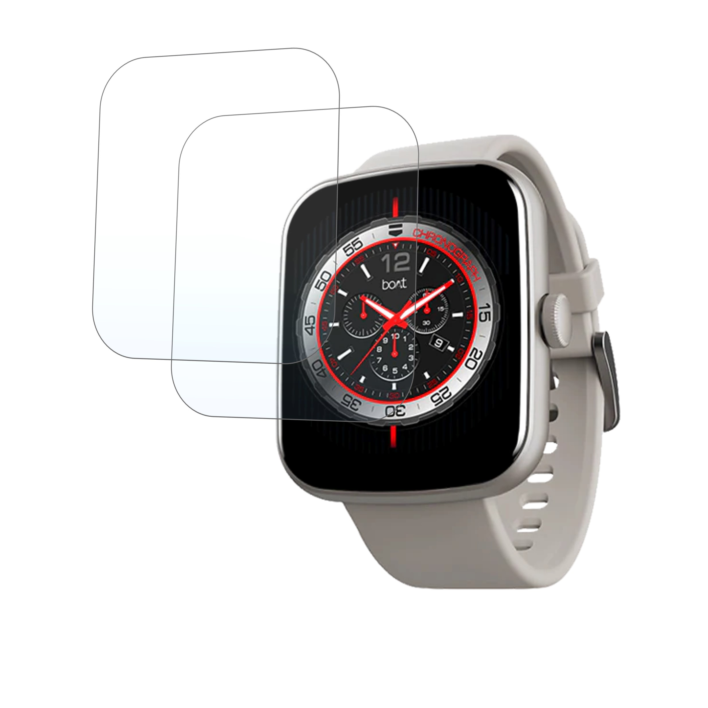 boAt Wave Lynk Voice Smartwatch Screen Protector 9H Protective Compatible Flexible