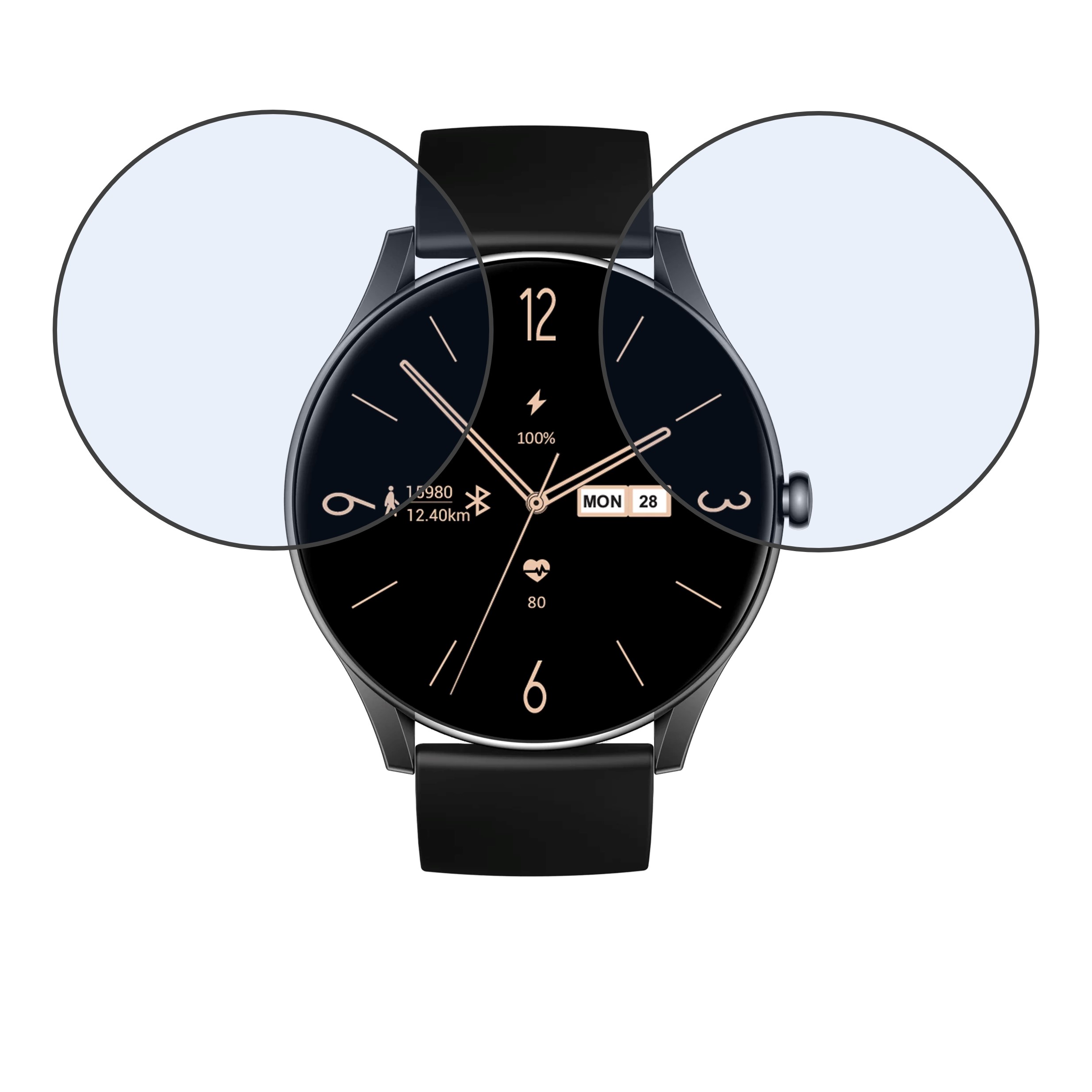 Maxima Pro Knight Plus Smartwatch Screen Protector 9H Protective Compatible Flexible