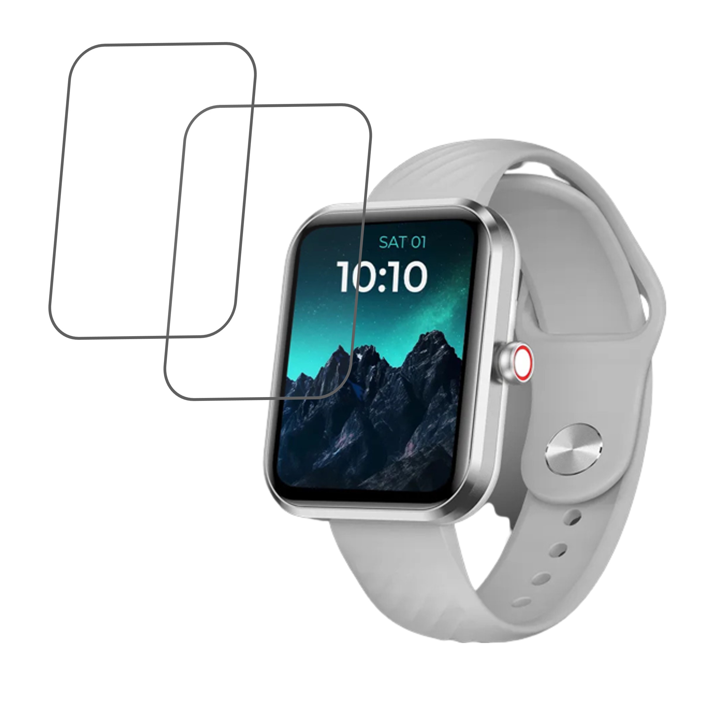 beatsXP Marv Aura 1.83 Smartwatch Screen Protector 9H Protective Compatible Flexible