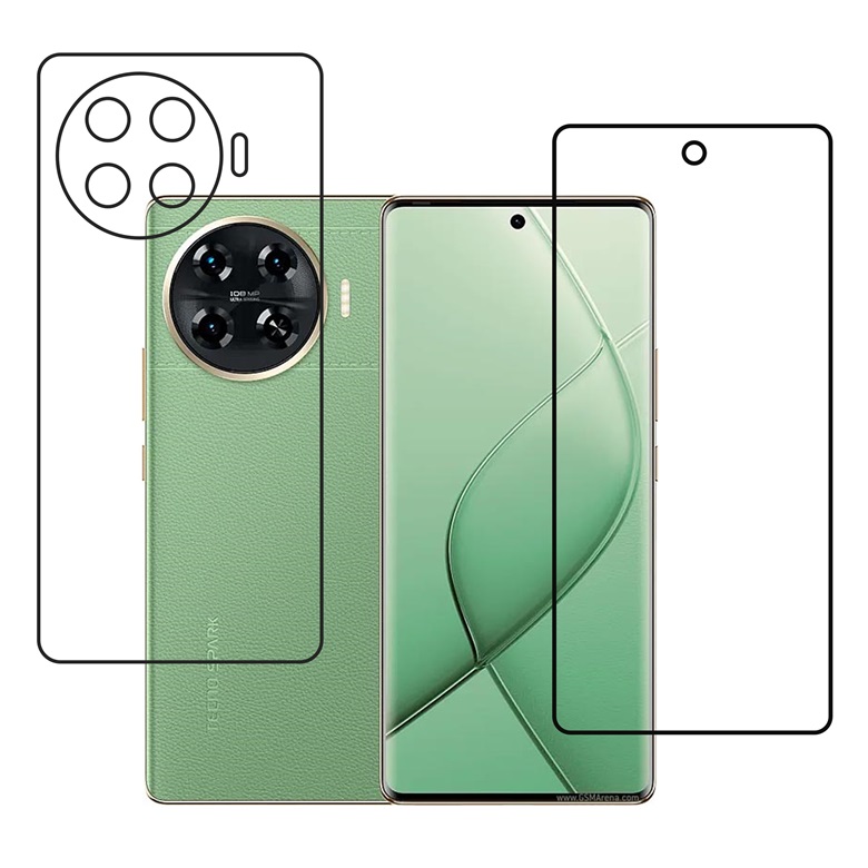 Tecno Spark 20 Pro Plus Protective Compatible Mobile Screen Protector For (Not a Tempered glass)