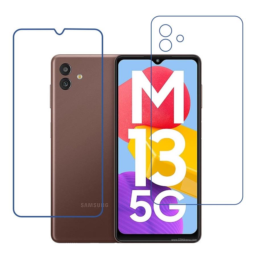 Samsung Galaxy M13 5G 9H Front & Back Flexible Compatible Mobile Screen Protector (Not a Tempered glass)