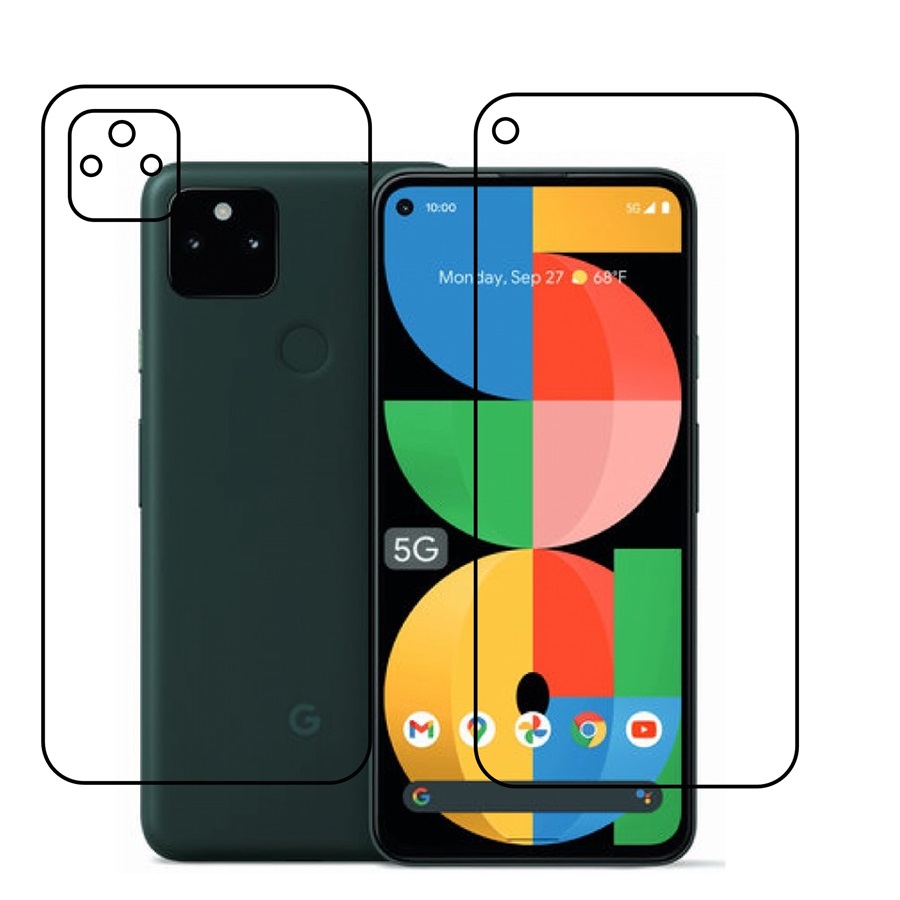 Google Pixel 5a 5G Protective Compatible Mobile Screen Protector For (Not a Tempered glass)