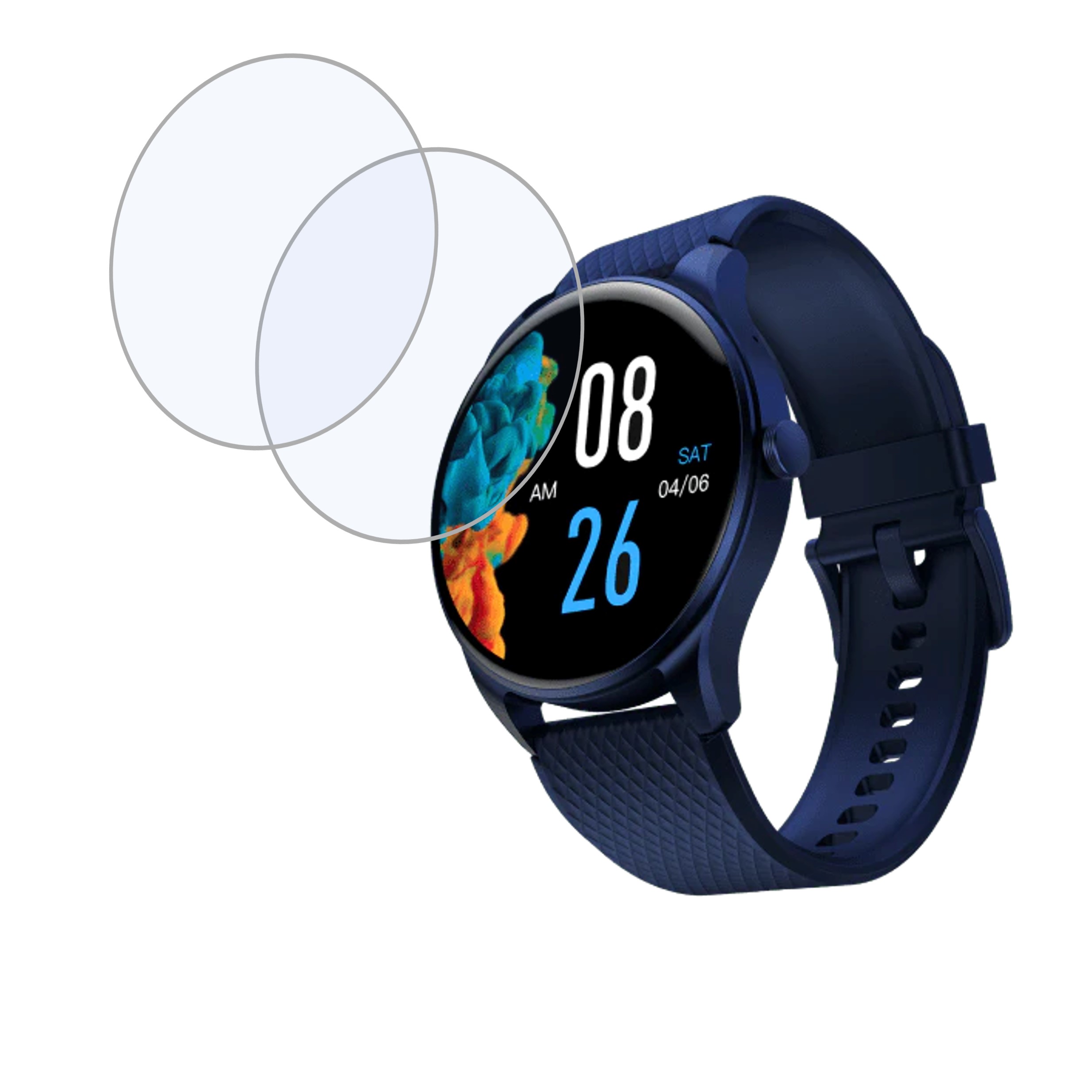 Noise Fuse Plus AMOLED Smartwatch Screen Protector 9H Protective Compatible Flexible