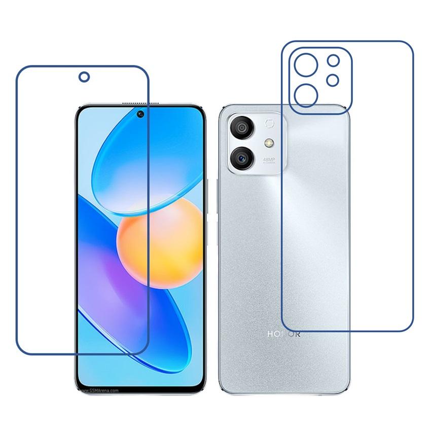 Honor Play6T Pro 9H Protective Compatible Mobile Screen Protector For Front & Back (Not a Tempered glass)