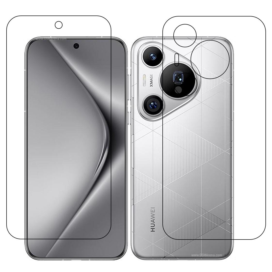Huawei Pura 70 Pro Plus (Front & Back) 9H Protective Flexible Compatible Mobile Screen Protector