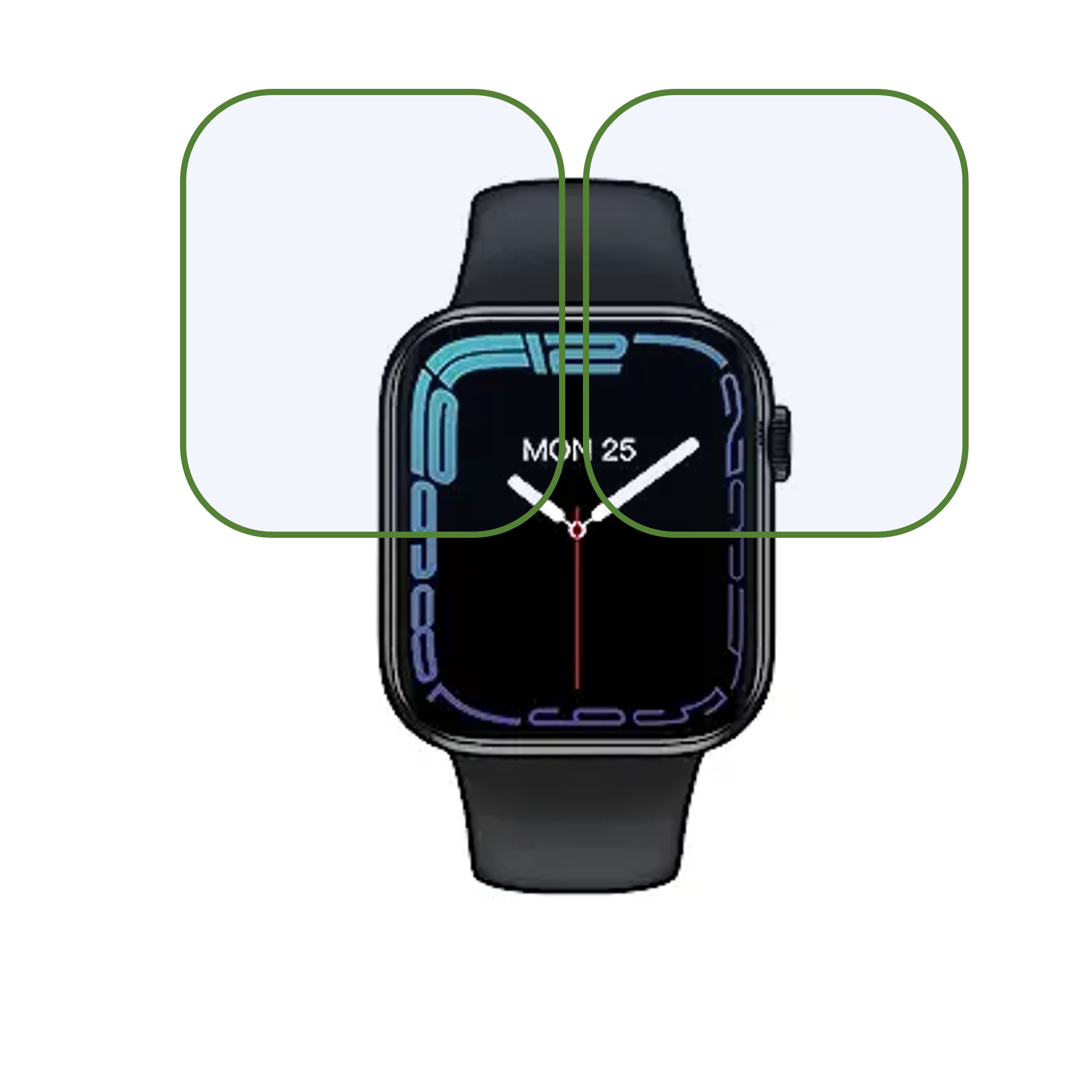 HW 7 Max Smartwatch Screen Protector 9H Protective Compatible Flexible