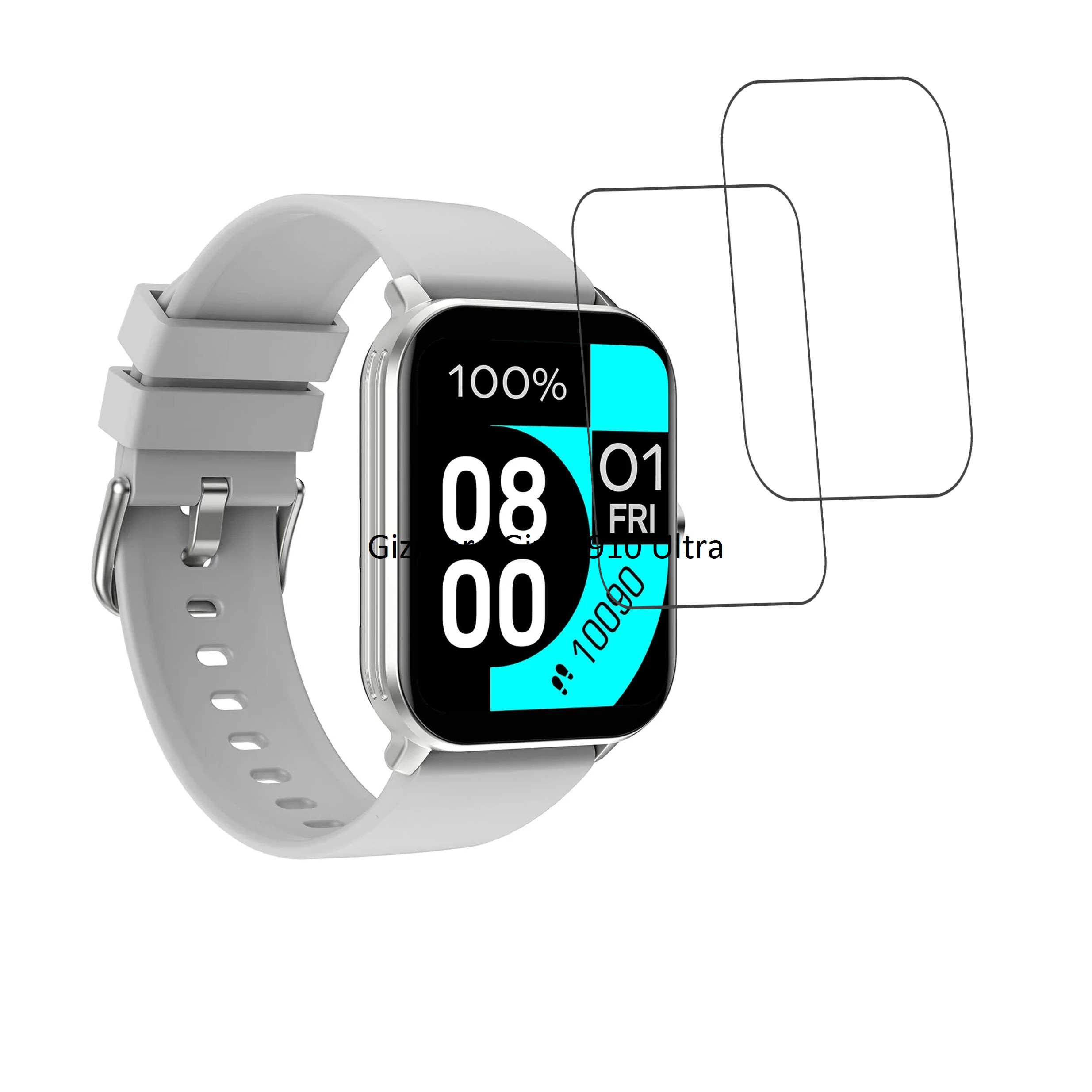 Gizmore Gizfit 910 Ultra Smartwatch Screen Protector 9H Protective Compatible Flexible