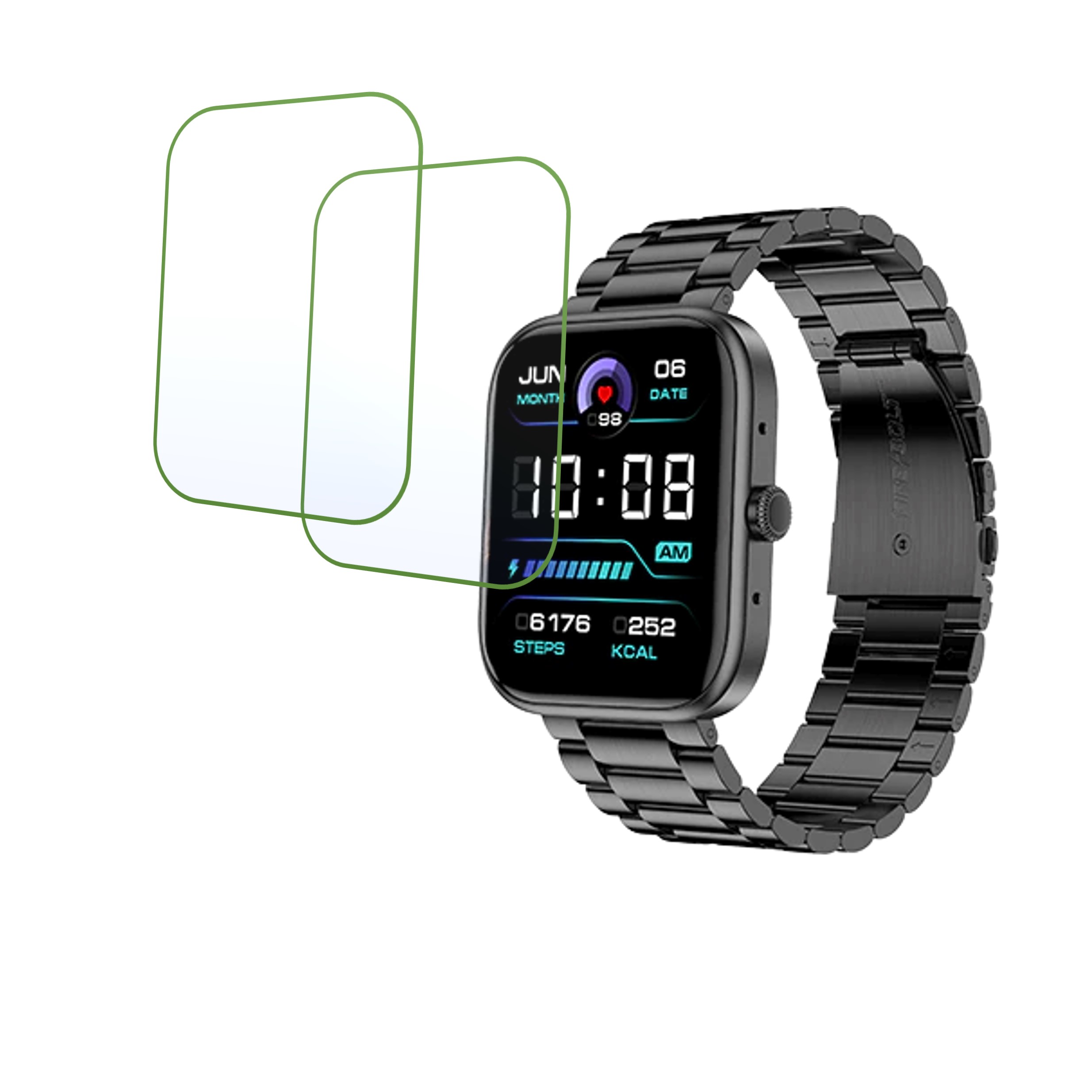 Fire boltt Encore Smartwatch Screen Protector 9H Protective Compatible Flexible