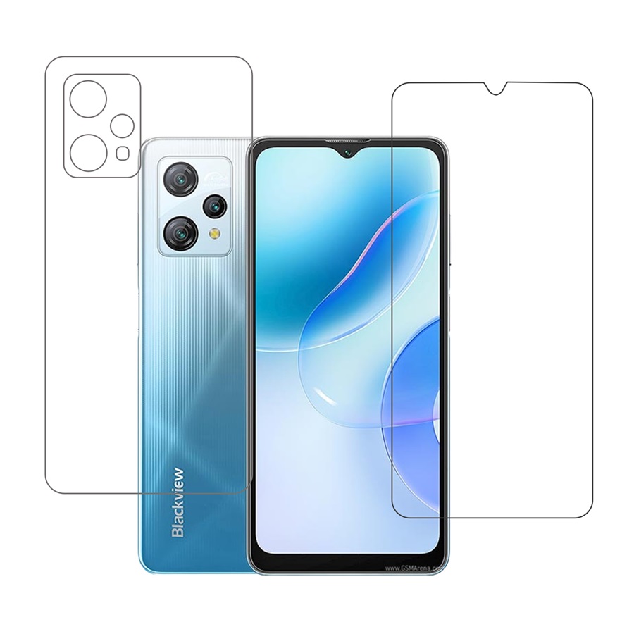 Blackview A53 9H Protective Compatible Mobile Screen Protector For Front & Back (Not a Tempered glass)